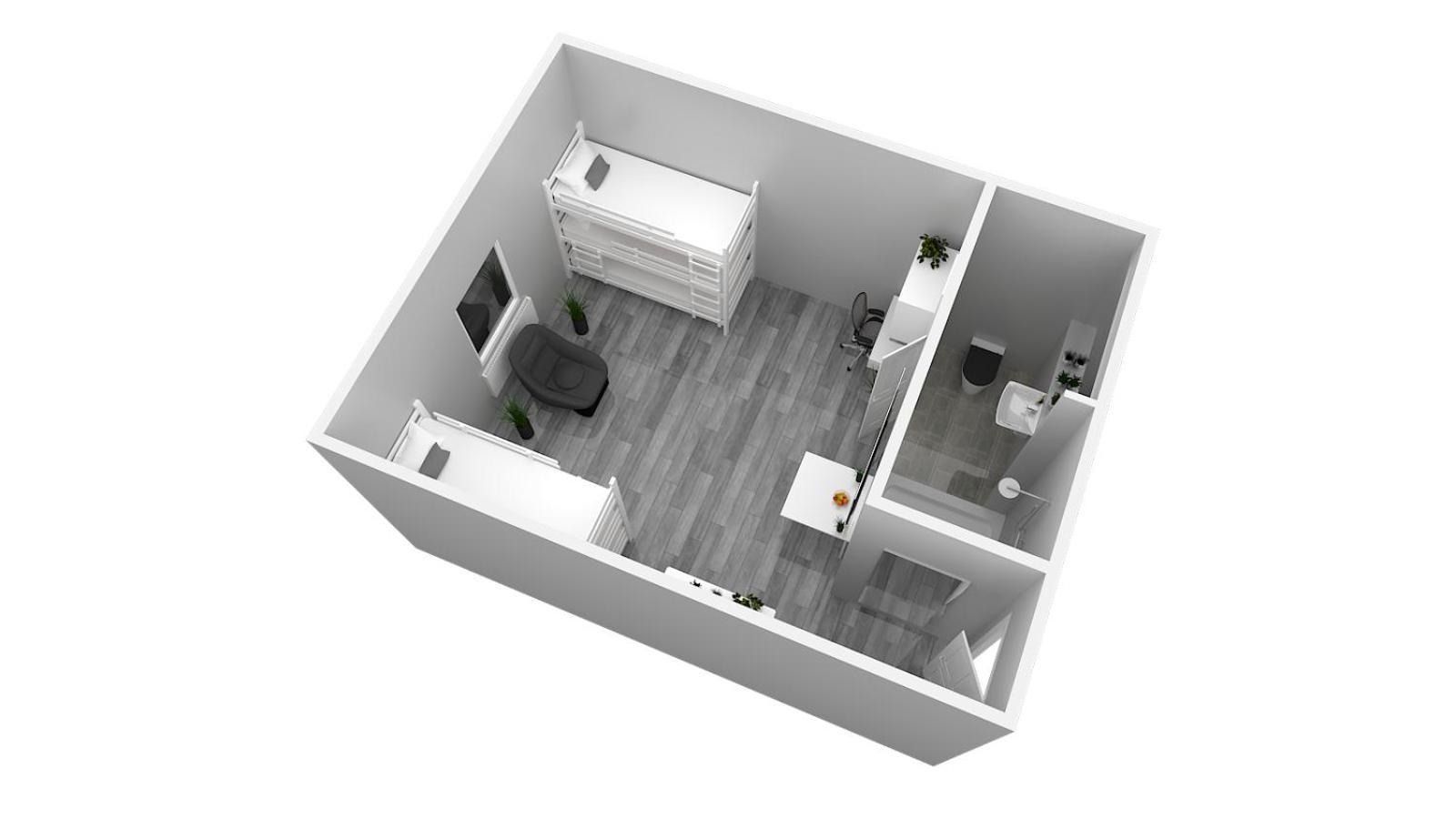 Hotel Ulm Zentrum - Komplettes Zimmer, Hochbett, Android Tv & Eigenem Bad - Perfekt Fuer Familien & Gruppen Exterior photo
